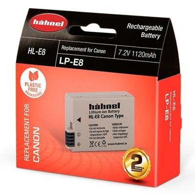 Hähnel Fototechnik HL-E8 Camera-accu Vervangt originele accu LP-E8 7.2 V 1120 mAh - thumbnail