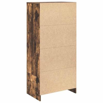 Kast met lade 55,5x34x119,5 cm spaanplaat gerookt eikenkleurig Kast met lade 55,5x34x119,5 cm spaanplaat gerookt eikenkleurig