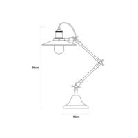 Flexo/bureaulamp EDM 32110 32110 Metaal 60 W E27 40 - 80 cm - thumbnail