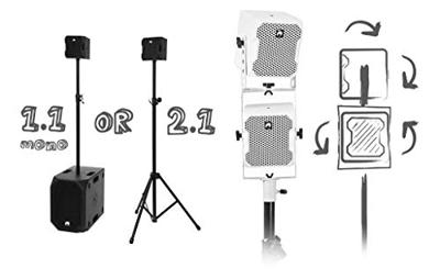 Omnitronic BOB-4 Passieve PA-speaker 10 cm 4 inch 75 W 1 stuk(s)