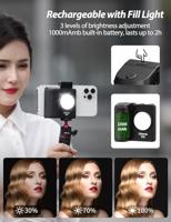 Ulanzi CapGrip LED CG02 - grip met videolamp - thumbnail