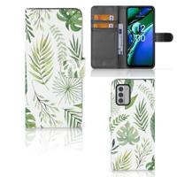 Nokia G42 Hoesje Leaves - thumbnail