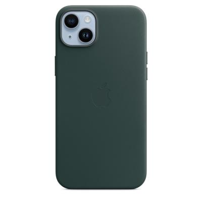 MPPA3ZM/A Apple Leather Case with MagSafe iPhone 14 Plus Forest Green