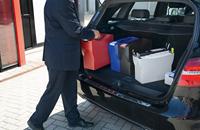 Han Hangmappenkoffer Swing zwart/rood - thumbnail