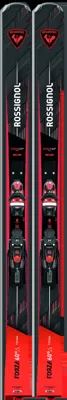 Rossignol Forza 60&apos; Ti Konect Ski Black/Hot Red 171