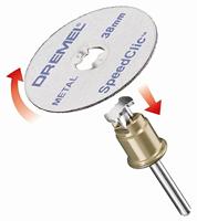 DREMEL EZ Speedclic-adapter + 2 schijven - thumbnail