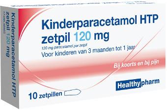 Healthypharm Kinderparacetamol Zetpil 120mg