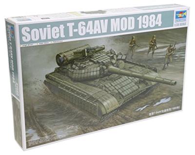 Trumpeter 1/35 Soviet T-64AV MOD 1984 Trumpeter 1/35 Soviet T-64AV MOD 1984