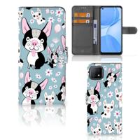 OPPO A73 5G | Telefoonhoesje | Met pasjeshouder | Hondjes - thumbnail