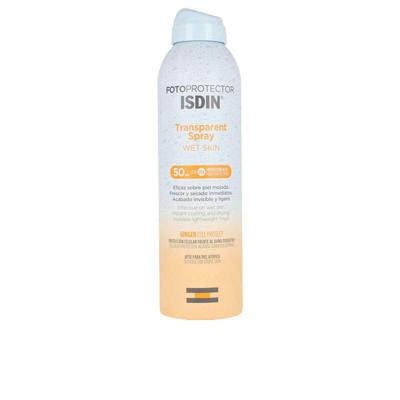 Body Zonnebrandspray Isdin Transparent Spf 50 250 ml