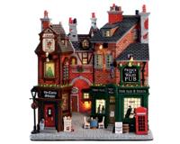 Lemax english lane verlichte facade 2017 - thumbnail