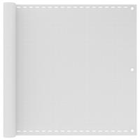 Balkonscherm 90x500 cm HDPE wit - thumbnail
