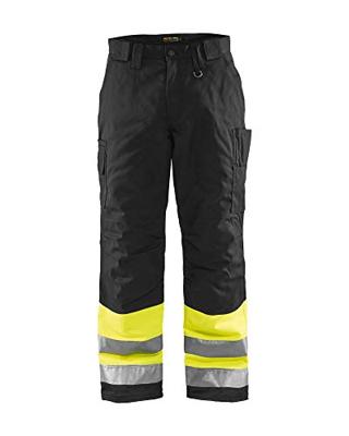 Blåkläder Winterwerkbroek High-Vis 18621811 | High Vis Geel/Zwart | Maat C148 - 7330509369586 Blåkläder Winterwerkbroek High-Vis 18621811 | High Vis Geel/Zwart | Maat C148 - 7330509369586