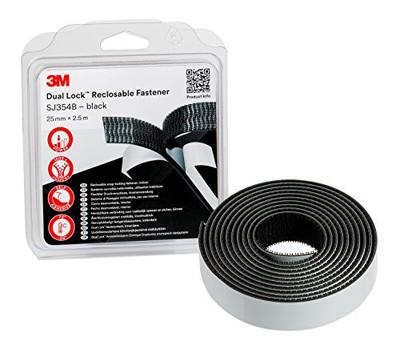 3M Dual Lock Klittenband Om vast te plakken (l x b) 2.5 m x 25 mm Zwart 1 stuk(s) 3M Dual Lock Klittenband Om vast te plakken (l x b) 2.5 m x 25 mm Zwart 1 stuk(s)