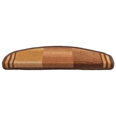 VidaXL Trapmatten zelfklevend 10 st 65x21x4 cm bruin VidaXL Trapmatten zelfklevend 10 st 65x21x4 cm bruin