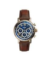 Horlogeband Fossil FS5148 Leder Bruin 20mm - thumbnail