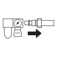 PFERD TOOLS PGAS 3/350 HV Pneumatische rechte slijper - thumbnail