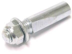 Algi Crankspie ø9,5mm - zilver