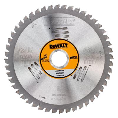 DeWALT Cirkelzaagblad voor Aluminium | Ø 216mm Asgat 30mm 48T - DT1914-QZ