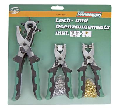 Brüder Mannesmann Ogen- en gatentangenset 128 dlg (Hobby) - 10993 Brüder Mannesmann Ogen- en gatentangenset 128 dlg (Hobby) - 10993