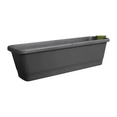 Elho Noa balkonbak L 65cm living black