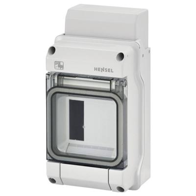 Hensel 61001100 KV PC 9103 Kleine verdeelkast Opbouw (op muur) Aantal groepen: 3 Aantal rijen: 1 Inhoud: 1 stuk(s) Hensel 61001100 KV PC 9103 Kleine verdeelkast Opbouw (op muur) Aantal groepen: 3 Aantal rijen: 1 Inhoud: 1 stuk(s)