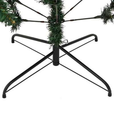 VidaXL Kunstkerstboom met scharnieren en standaard 120 cm