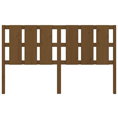 Hoofdbord 165,5x4x100 cm massief grenenhout honingbruin Hoofdbord 165,5x4x100 cm massief grenenhout honingbruin