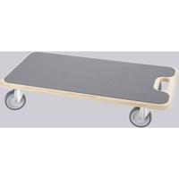 dörner + helmer 290714 Stabil Duo-Soft Transportroller Laadvermogen (max.): 200 kg 590 mm x 290 mm x 120 mm - thumbnail