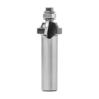 ENT Kwartrondfrees HM R4 met lager, Kolf 12mm - 7909884