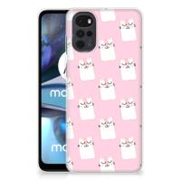 Motorola Moto G22 | TPU Hoesje | Sleeping Cats - thumbnail