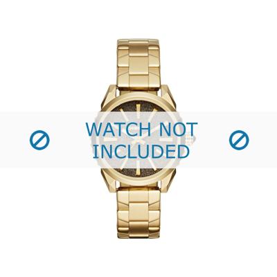 Diesel horlogeband DZ5474 Staal Doublé 18mm