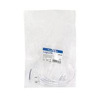 LogiLink Stroom Aansluitkabel [1x Euro-stekker - 1x Open kabeleinde] 1.50 m Wit - thumbnail