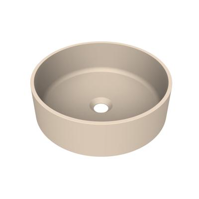 Arcqua Case waskom - rond - 40cm - mat zand WAS552342 Arcqua Case waskom - rond - 40cm - mat zand WAS552342