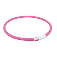 TRIXIE HALSBAND USB FLASH LIGHT LICHTGEVEND OPLAADBAAR ROYAL BLAUW 70X1CM - thumbnail