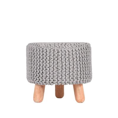 Label51 Kruk Kota - Lichtgrijs - Katoen