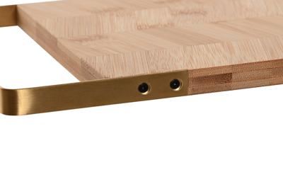 Snijplank Home ESPRIT Gouden Natuurlijk Metaal Bamboe 35,5 x 17,5 x 1,5 cm Snijplank Home ESPRIT Gouden Natuurlijk Metaal Bamboe 35,5 x 17,5 x 1,5 cm