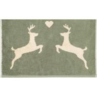 Cawö Cawö Alpenchic Edition Hert 6228 Douchelaken 70x140 groen - thumbnail