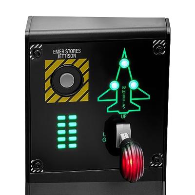 Thrustmaster VIPER PANEL Vliegsimulator bedieningspaneel PC Zwart