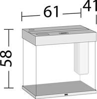 Juwel aquarium Lido 120 LED met filter zwart Juwel Gebr. de Boon - Gebr de boon - thumbnail