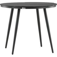 Nohr Ronde Bistrotafel 'Erikka' 90cm, kleur Zwart - thumbnail