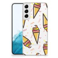 Samsung Galaxy S22 Plus | Siliconen Case | Icecream - thumbnail