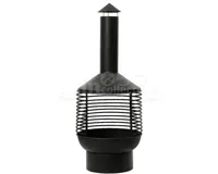 Tuinhaard Zwart 105cm - thumbnail