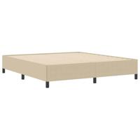 Bedframe Grijs groen 180 x 200 cm Katoenen stof - thumbnail