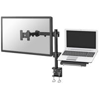 Neomounts FPMA-D960NOTEBOOK 1-voudig Monitor-tafelbeugel 25,4 cm (10) - 68,6 cm (27) In hoogte verstelbaar, Laptophouder, Kantelbaar, Zwenkbaar Zwart - thumbnail