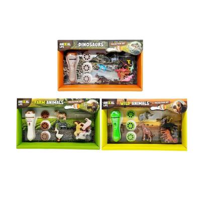 ANIMAL LIFE Projector set met dieren