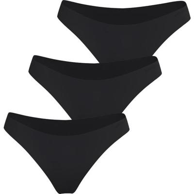 3-pack dames Invisible Brief - high waist slip - L - Zwart - Onderbroek - Ondergoed - L - Onderbroek - Ondergoed