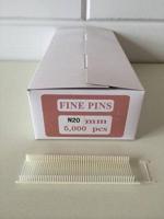 Nylon textielpins 20mm fijn 5.000 stuks - 14 stuks - thumbnail
