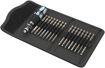 Wera Kraftform Kompakt 60 05071117001 Bitset 17-delig Plat, Kruiskop Phillips, Kruiskop Pozidriv, Binnen-Torx, Binnen-vierkant (Robertson), Inbus Wera Kraftform Kompakt 60 05071117001 Bitset 17-delig Plat, Kruiskop Phillips, Kruiskop Pozidriv, Binnen-Torx, Binnen-vierkant (Robertson), Inbus