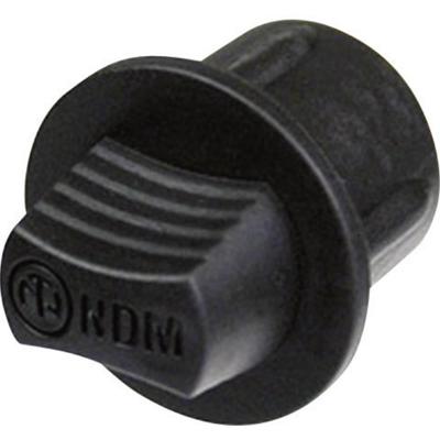 Neutrik NDM dummy plug voor male XLR chassisdeel